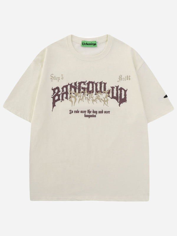 T-Shirt with classic style print